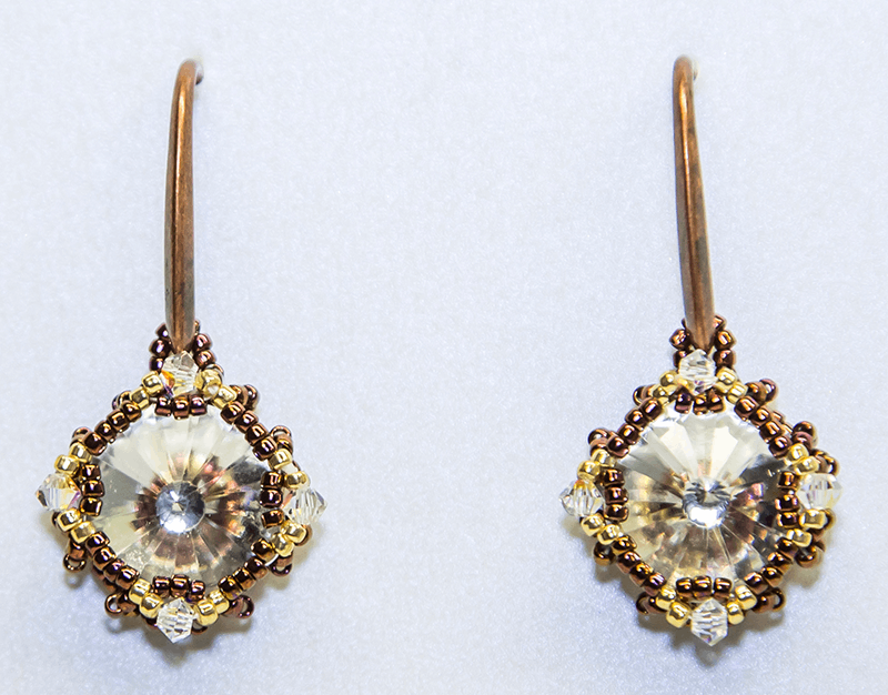 Hand crafted Beaded Earrings
