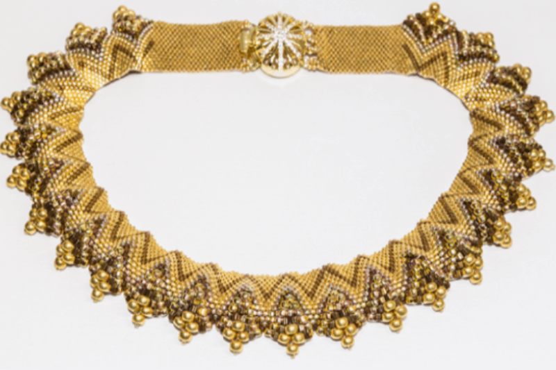 Hand Crafted Beaded Necklace