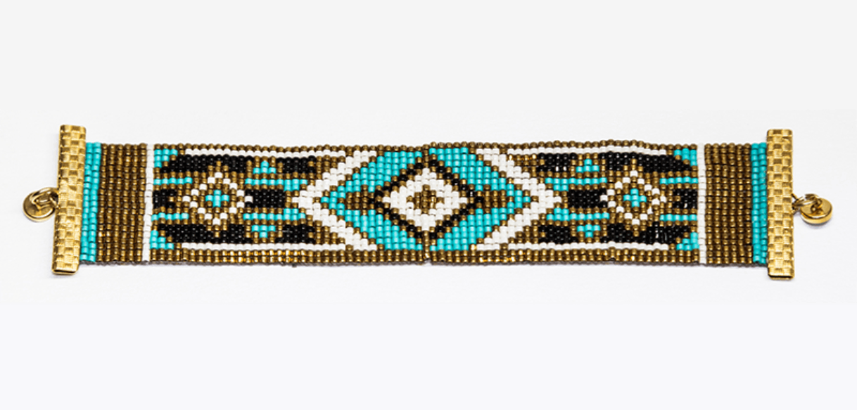 Hand Crafted Beaded Bracelet
