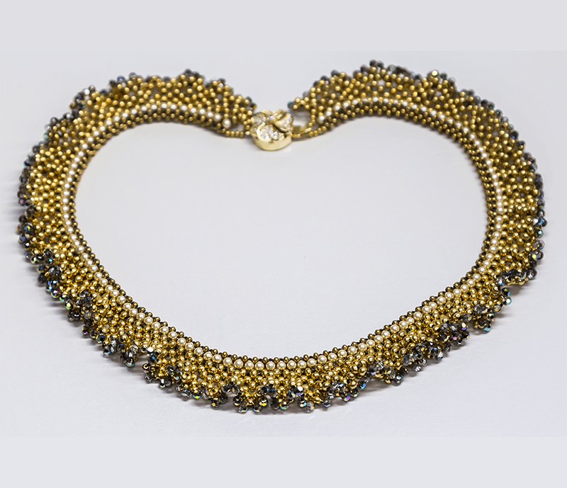 Hand Crafted Beaded Necklace