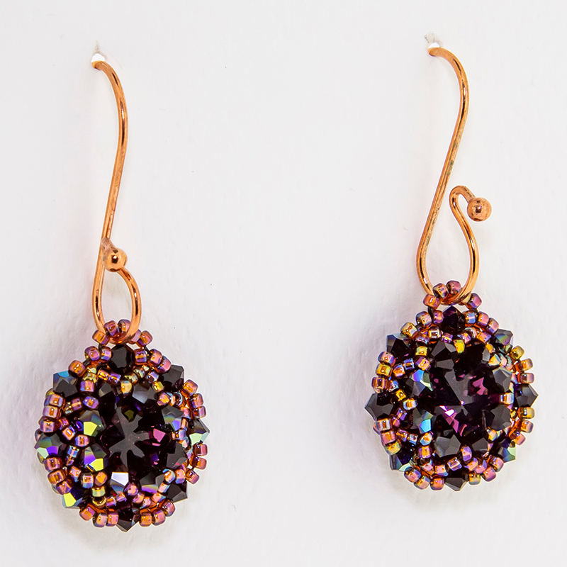 Hand crafted Beaded Earrings