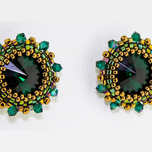 Hand crafted Beaded Earrings