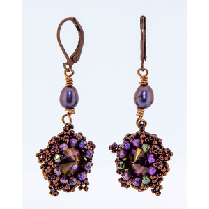 Hand crafted Beaded Earrings
