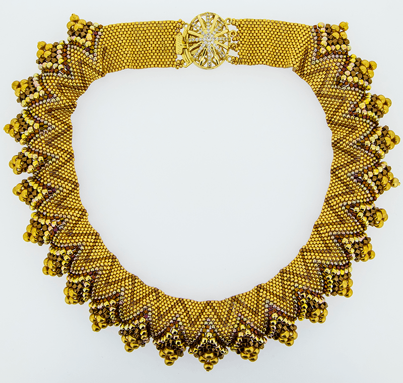 Hand Crafted Beaded Necklace