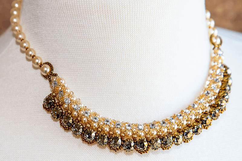 Hand Crafted Beaded Necklace