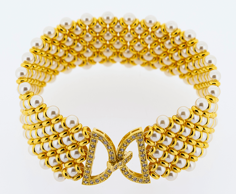 Hand Crafted Beaded Bracelet
