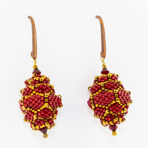 Hand crafted Beaded Earrings