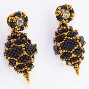 Hand crafted Beaded Earrings