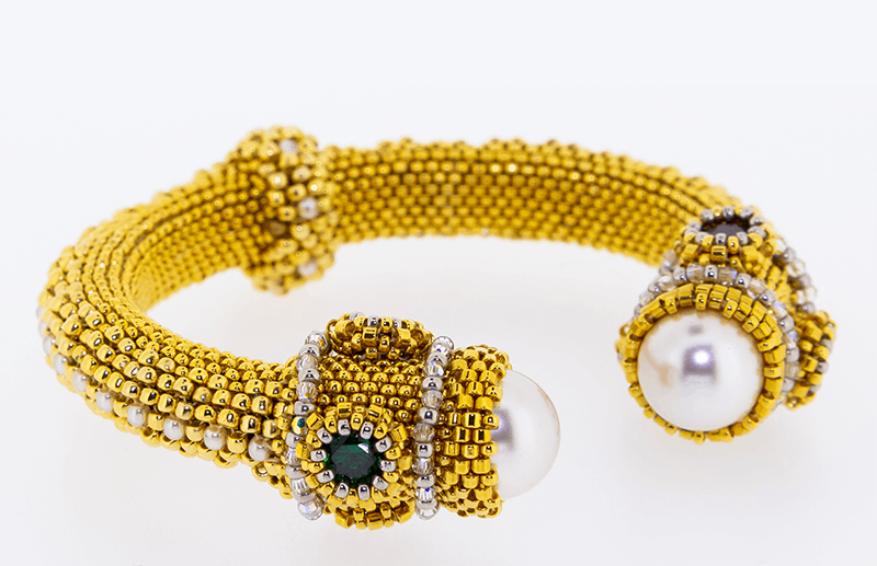 Hand Crafted Beaded Bracelet
