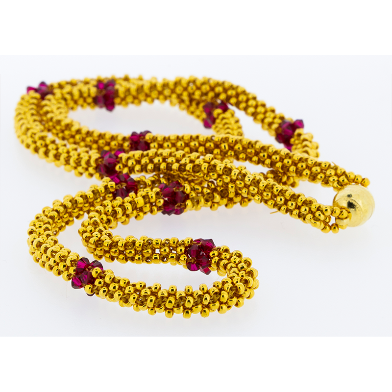 Hand Crafted Beaded Necklace