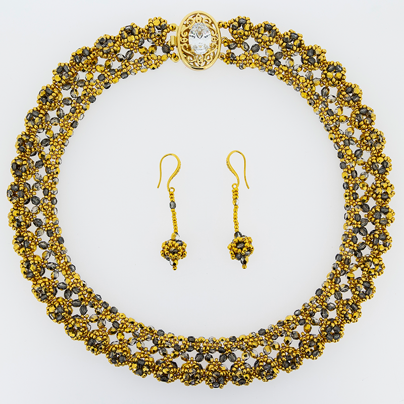 Hand crafted Beaded Set