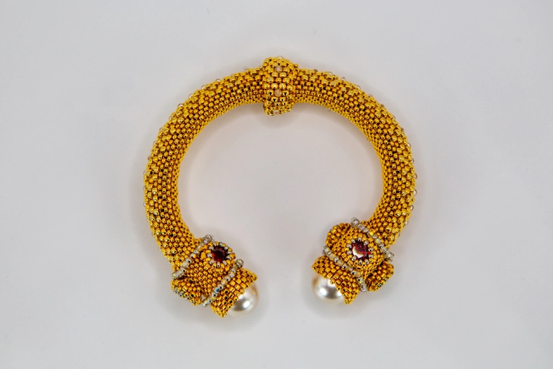 Hand Crafted Beaded Bracelet