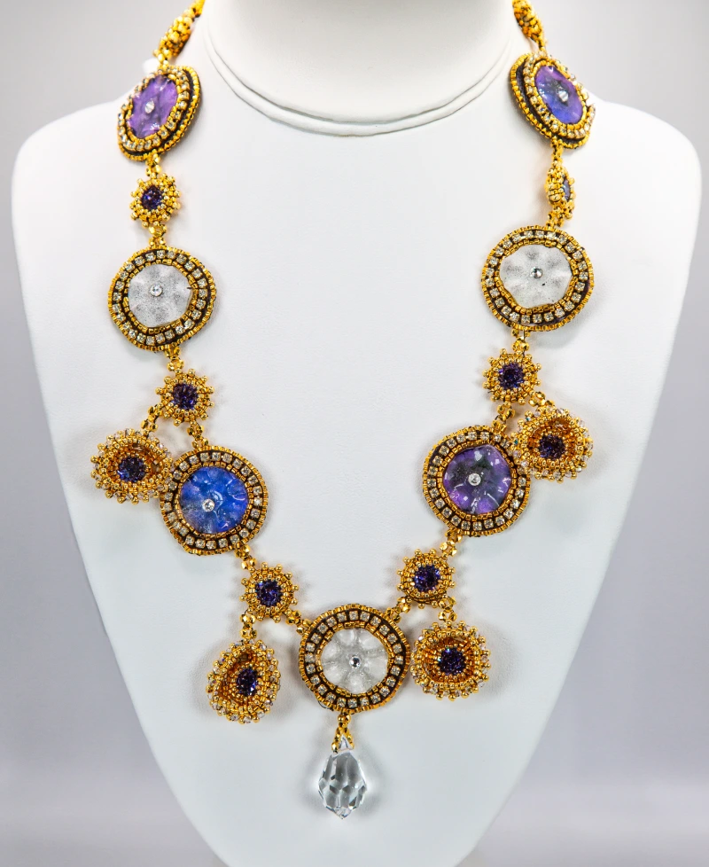 Hand Crafted Beaded Necklace