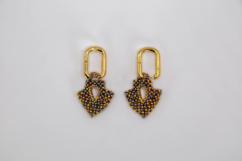 Hand Crafted Beaded Earrings