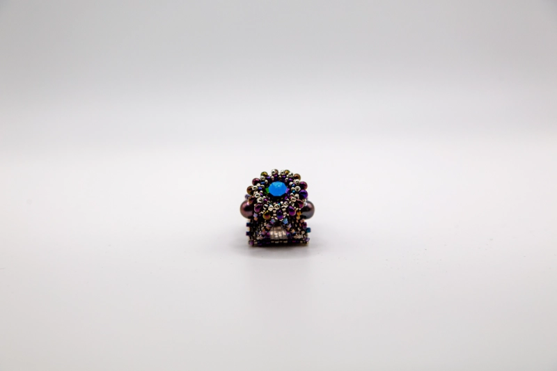 Hand Crafted Beaded Ring